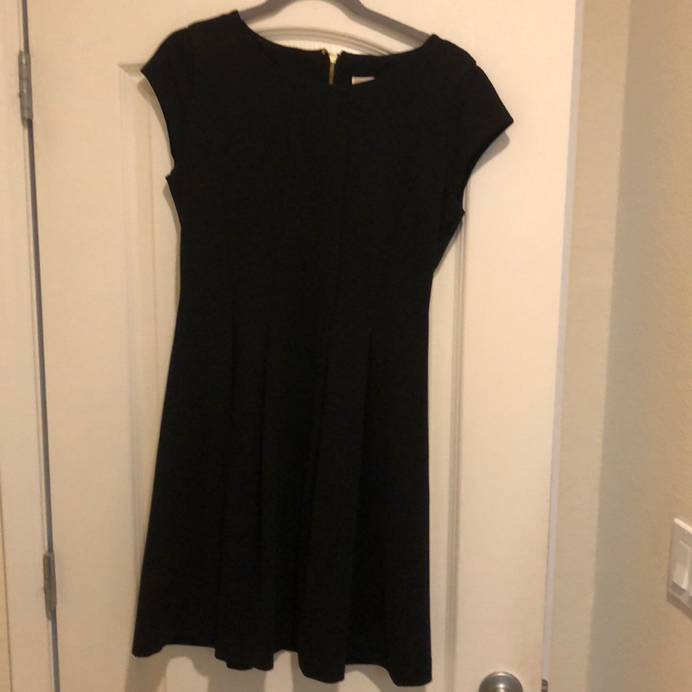 Shirt Black a dress with Cap sleeves
